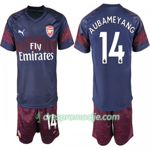 Arsenal Dres Pierre-Emerick Aubameyang 14 Dječji Gostujući 2018/19 Kratkih Rukava Arsenal Dres Pierre-Emerick Aubameyang 14 Dječji Gostujući 2018/19 Kratkih Rukava